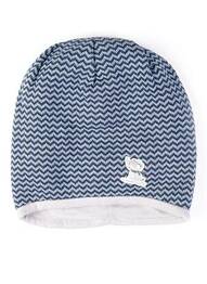 Bonnet imprimé fantaisie bleu MAXIMO garcon