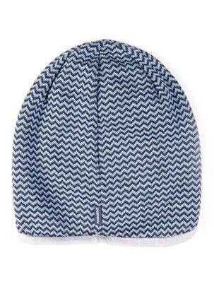 Bonnet imprimé fantaisie bleu MAXIMO garçon