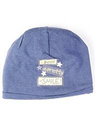 Bonnet doublure bleu MAXIMO fille