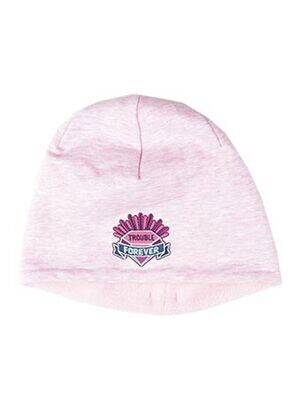 Bonnet imprimé fantaisie rose MAXIMO fille
