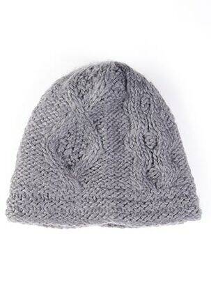 Bonnet maille grosse maille gris MAXIMO garçon
