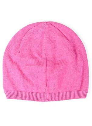 Bonnet maille fine rose MAXIMO fille