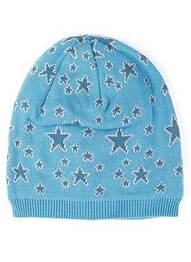 Bonnet imprimé fantaisie bleu MAXIMO garcon