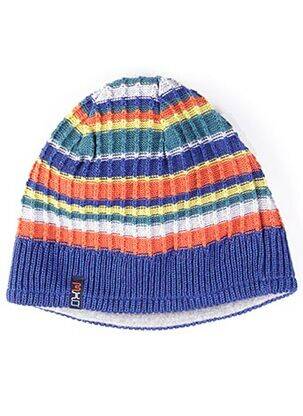 Bonnet imprimé fantaisie bleu MAXIMO garçon