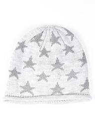 Bonnet maille fine gris MAXIMO fille