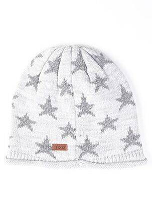 Bonnet imprimé fantaisie gris MAXIMO fille
