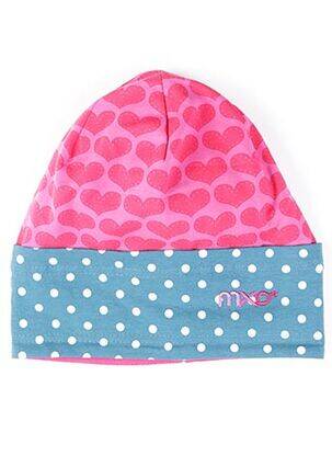 Bonnet imprimé fantaisie rose MAXIMO fille