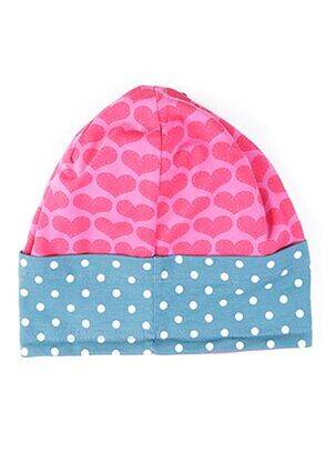 Bonnet imprimé fantaisie rose MAXIMO fille