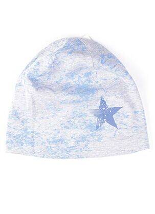 Bonnet imprimé fantaisie bleu MAXIMO garçon