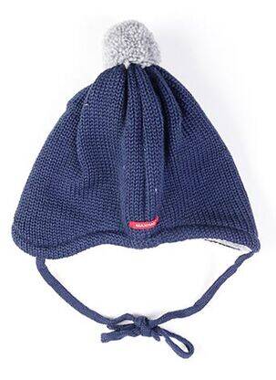 Bonnet imprimé fantaisie bleu MAXIMO garçon