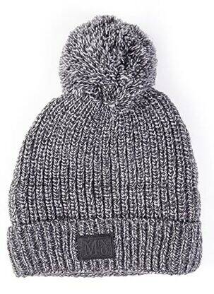 Bonnet empiècements noir MAXIMO garçon