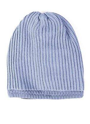 Bonnet imprimé fantaisie bleu MAXIMO garçon