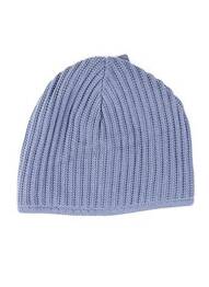 Bonnet finition bords-côtes bleu MAXIMO garcon