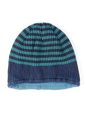Bonnet imprimé fantaisie bleu MAXIMO garçon
