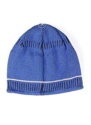 Bonnet maille fine bleu MAXIMO garçon