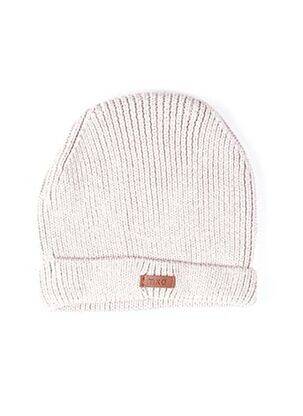 Bonnet maille fine beige MAXIMO fille