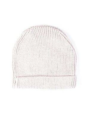 Bonnet maille fine beige MAXIMO fille