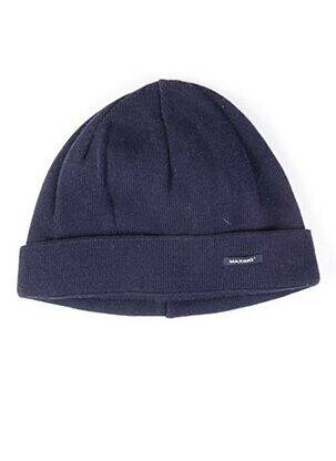 Bonnet maille fine bleu MAXIMO garçon