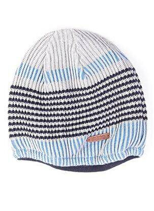 Bonnet imprimé fantaisie bleu MAXIMO garçon