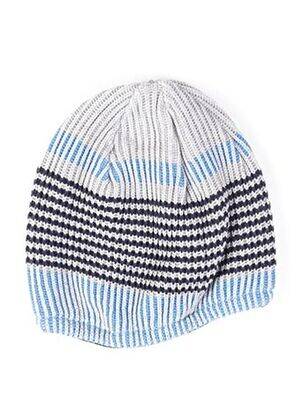 Bonnet imprimé fantaisie bleu MAXIMO garçon