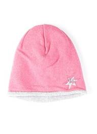 Bonnet broderie motifs brodés rose MAXIMO fille