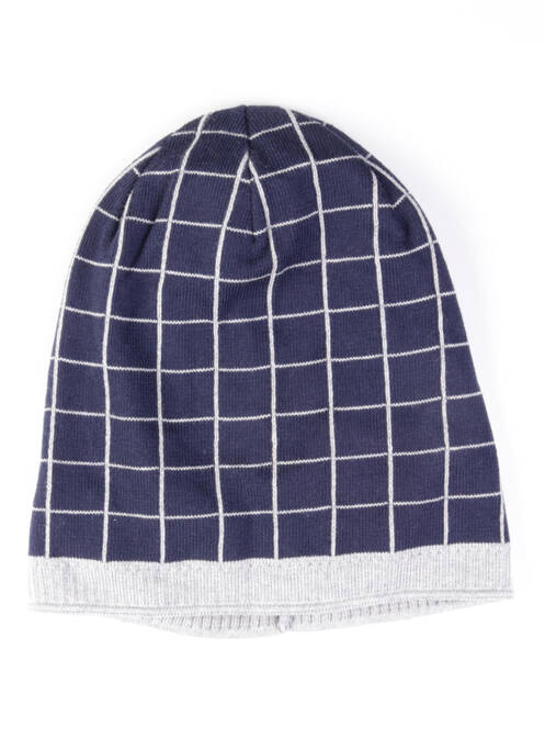Bonnet fermeture liens à nouer bleu MAXIMO garcon