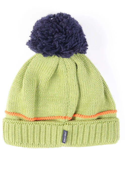 Bonnet vert MAXIMO pour garçon