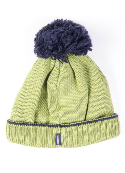 Bonnet vert MAXIMO pour garçon