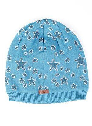 Bonnet imprimé fantaisie bleu MAXIMO garçon