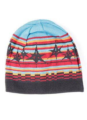 Bonnet imprimé fantaisie bleu MAXIMO garçon