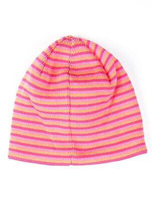 Bonnet imprimé fantaisie rose MAXIMO fille
