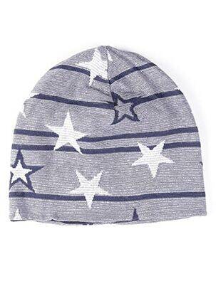 Bonnet imprimé fantaisie bleu MAXIMO fille