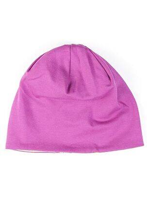 Bonnet imprimé fantaisie violet MAXIMO fille