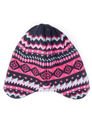 Bonnet imprimé fantaisie bleu MAXIMO fille