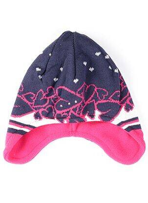 Bonnet imprimé fantaisie bleu MAXIMO fille