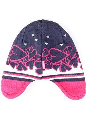 Bonnet imprimé fantaisie bleu MAXIMO fille