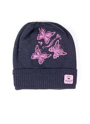 Bonnet imprimé fantaisie bleu MAXIMO fille