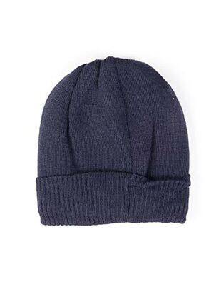 Bonnet imprimé fantaisie bleu MAXIMO fille