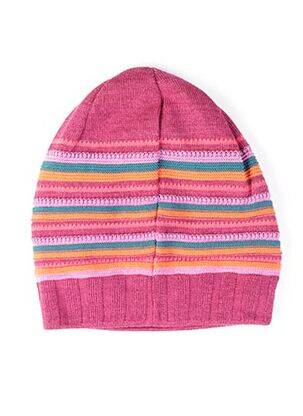 Bonnet imprimé fantaisie rose MAXIMO fille