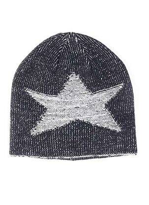 Bonnet imprimé fantaisie noir MAXIMO fille