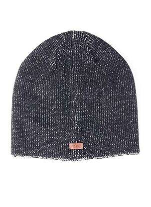 Bonnet imprimé fantaisie noir MAXIMO fille