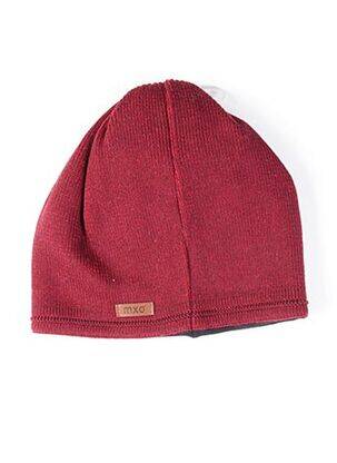 Bonnet doublure rouge MAXIMO fille