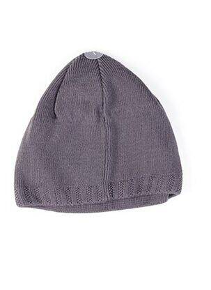 Bonnet imprimé fantaisie gris MAXIMO garçon