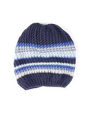 Bonnet imprimé fantaisie bleu MAXIMO garçon