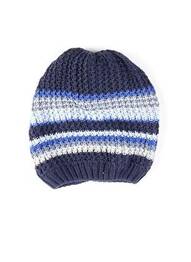 Bonnet imprimé fantaisie bleu MAXIMO garcon