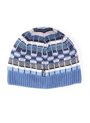 Bonnet imprimé fantaisie bleu MAXIMO garçon