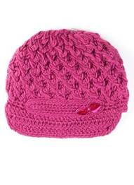 Bonnet empiècements rose MAXIMO fille