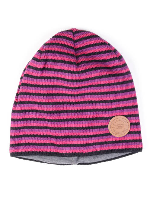 Bonnet maille fine rose MAXIMO fille