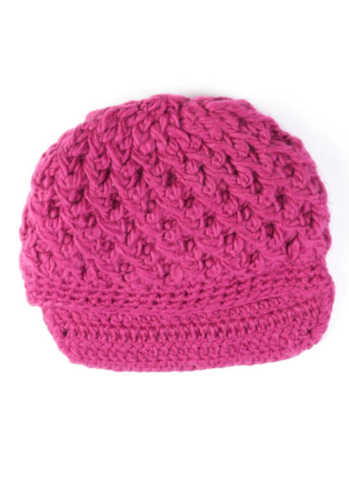 Bonnet rose MAXIMO pour fille