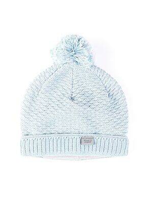 Bonnet empiècements bleu MAXIMO garçon
